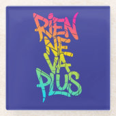 Rien ne va plus ガラスコースター (正面)