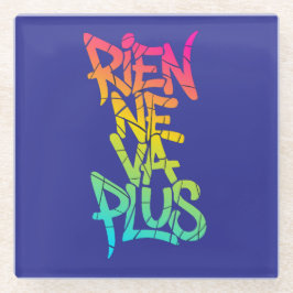 Rien ne va plus ガラスコースター