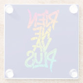 Rien ne va plus ガラスコースター (裏面)