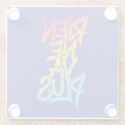 Rien ne va plus ガラスコースター (裏面)