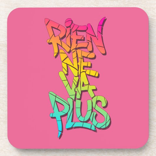 Rien ne va plus コースター (正面)