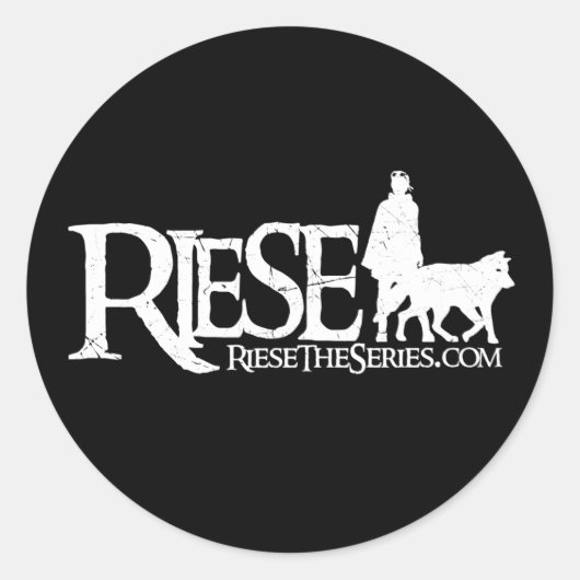 RIESE ++クラシックステッカー ラウンドシール (正面)