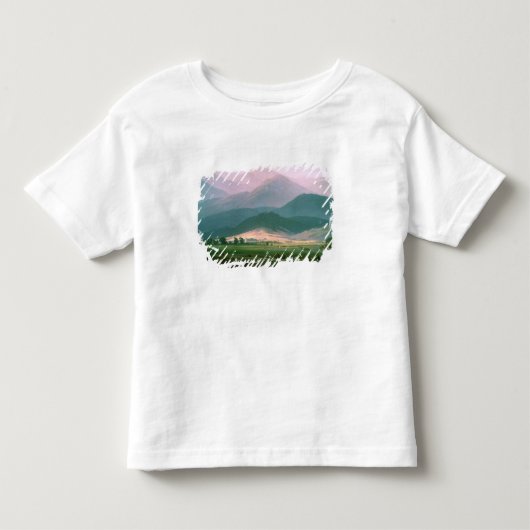 Riesengebirgeの景色、1810-11年 トドラーTシャツ (正面)
