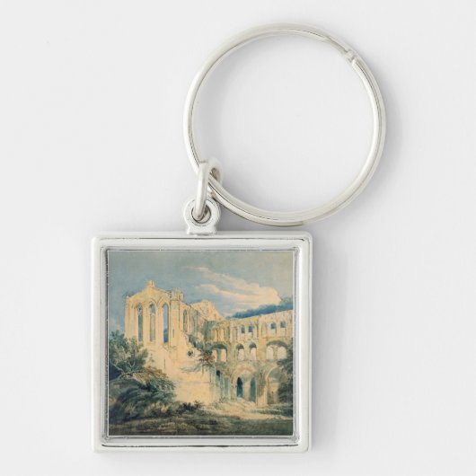 Rievaulxの大修道院、ヨークシャ1798年(w/c) キーホルダー (正面)