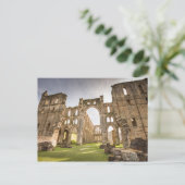 RIEVAULX ABBEY、北ヨークシャー、英国 ポストカード (スタンド正面)