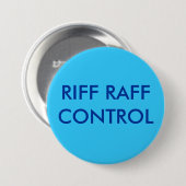 RIFF RAFFCONTROL 缶バッジ (正面&裏面)