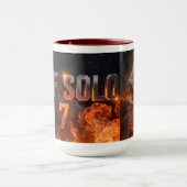 RIFF SOLO 7 PitZillA 溶岩 稲妻 コーヒーマグ マグカップ (中央)