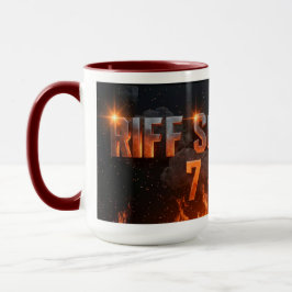 RIFF SOLO 7 PitZillA 溶岩 稲妻 コーヒーマグ マグカップ