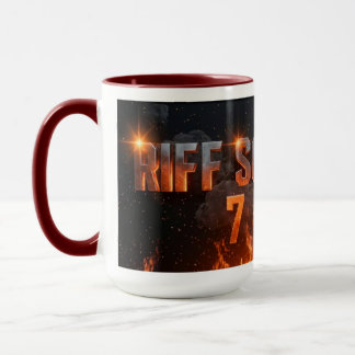 RIFF SOLO 7 PitZillA 溶岩 稲妻 コーヒーマグ マグカップ