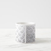 Riffelblech Hintergrund エスプレッソカップ (正面)