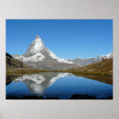 Riffelsee Matterhorn Poster ポスター (正面)