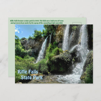 Rifle Falls State Park ポストカード