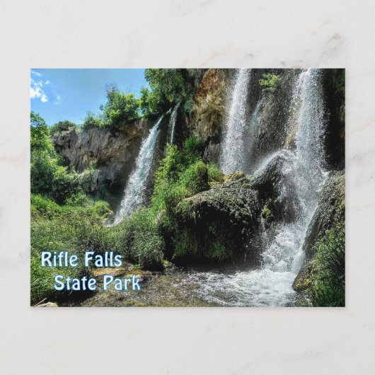 Rifle Falls State Park ポストカード (正面)