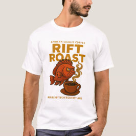 Rift Roast – アフリカのコーヒーのラベル Tシャツ