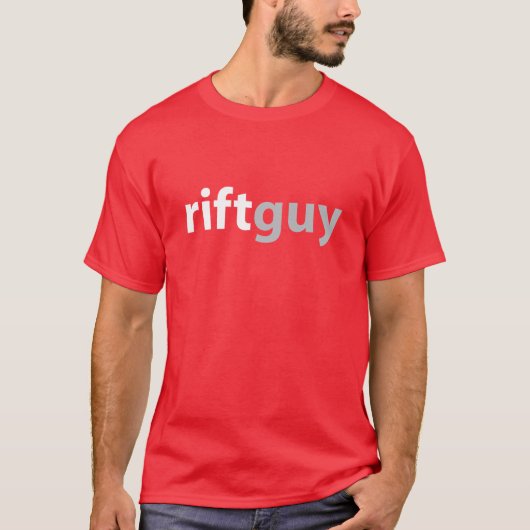 RIFTguyの赤 Tシャツ (正面)