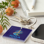 Riga Latvia キーホルダー (正面右)