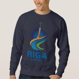 Riga Latvia スウェットシャツ