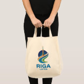 Riga Latvia トートバッグ (正面(商品))