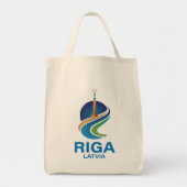 Riga Latvia トートバッグ (正面)