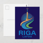 Riga Latvia ポストカード (正面/裏面)