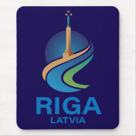 Riga Latvia マウスパッド
