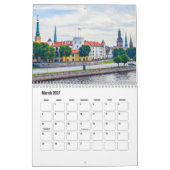 Riga-Latvia Calendar カレンダー (3月 2027)