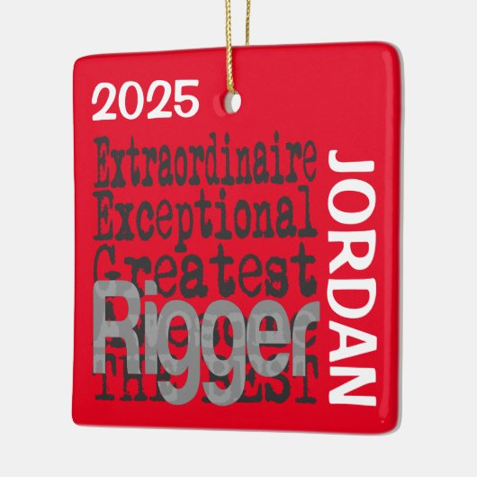 Rigger Extraordinaire CUSTOM セラミックオーナメント (左)