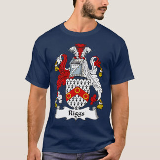 Riggs Coat of Arms Family Crest  Tシャツ