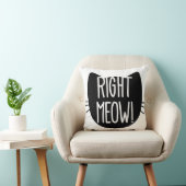 _rightの猫の鳴き声! クッション (椅子)