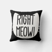 _rightの猫の鳴き声! クッション (裏面)