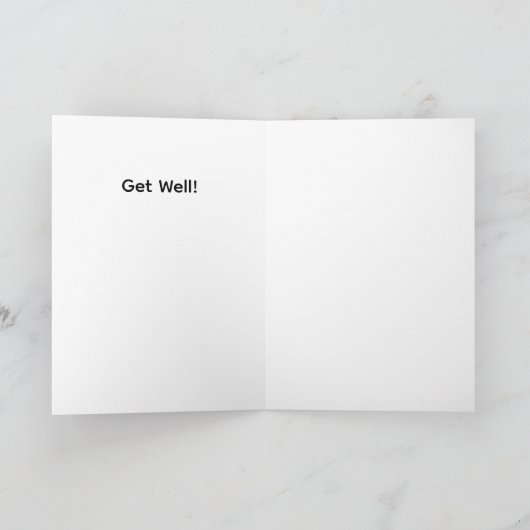 Right Leg in Cast in a chair with crutches カード (内部)