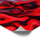 Right Now Ride抽象芸術55.1 ポスター (角)