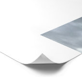 Right Side of the Road Reflection Photography ポスター (角)