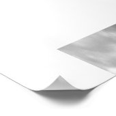 Right Side of the Road Reflection Photography ポスター (角)