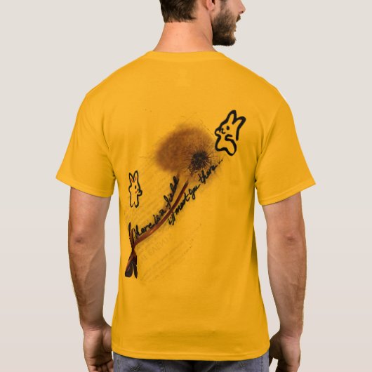 rightdoingおよび悪事のアイディアを越えて… tシャツ (裏面)