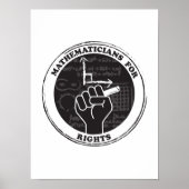 Rights Posterの数学者 ポスター (正面)
