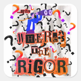 Rigor Stickersはどこだ スクエアシール