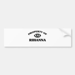 RIHANNAの特性 バンパーステッカー