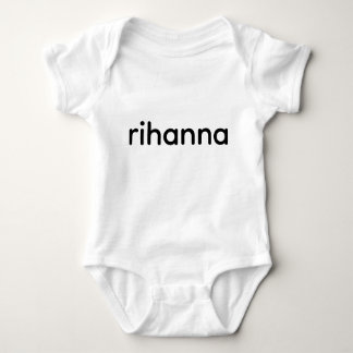 “Rihanna Iconic Fan T-Shirt | Bold & Stylish Music ベビーボディスーツ