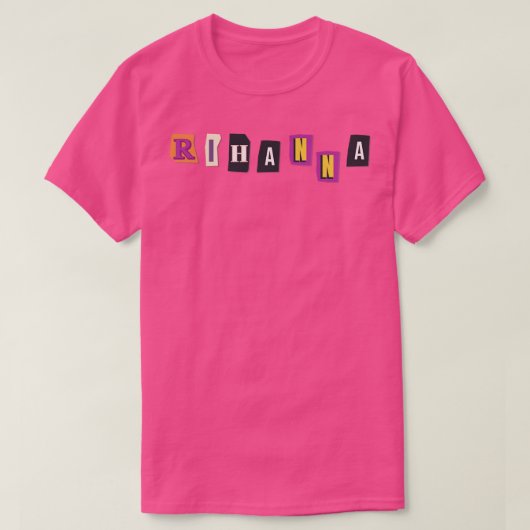 RIHANNA Tシャツ9 Tシャツ (デザイン正面)