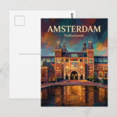 Rijksmuseum Netherlands ポストカード (正面/裏面)