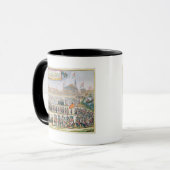 Rijswijk 1697年の平和の記念 マグカップ (正面左)
