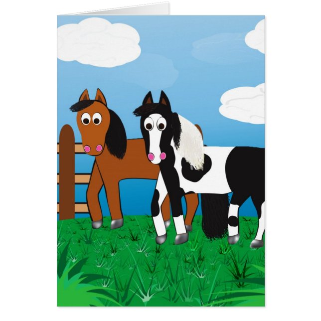 RikiおよびJ.R.の郵便はがき (正面)