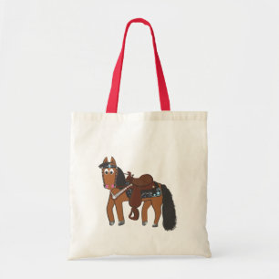 Rikiの西部の馬 トートバッグ