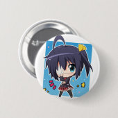 Rikka Takanashi chibi (Chuunibyou_Anime) 缶バッジ (正面&裏面)