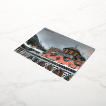 Rila Monastery，ブルガリアはがき