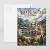 Rila Monastery Bulgaria ポストカード (正面/裏面)