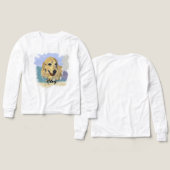 「Riley」– 犬の肖像画 - 名前入り (デザイン 正面&背面)