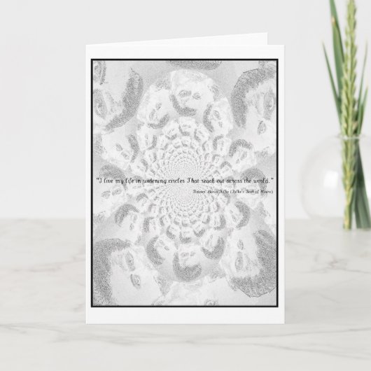 Rilkeの生命 カード (正面)