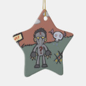 Rillaの星のオーナメント セラミックオーナメント (右)